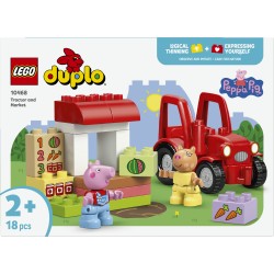 LEGO DUPLO 10468 Peppa Pig Trattore e mercato