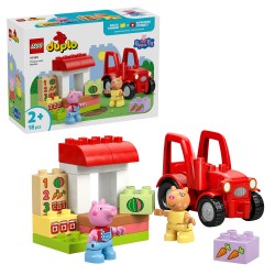 LEGO DUPLO 10468 Peppa Pig Trattore e mercato