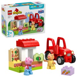 LEGO DUPLO 10468 Peppa Pig Trattore e mercato