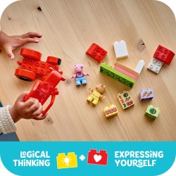 LEGO DUPLO 10468 Peppa Pig Trattore e mercato