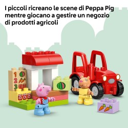LEGO DUPLO 10468 Peppa Pig Trattore e mercato