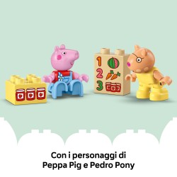 LEGO DUPLO 10468 Peppa Pig Trattore e mercato
