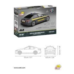 Cobi 24657 - Giulia Quadrifoglio Guardia Di Finanza