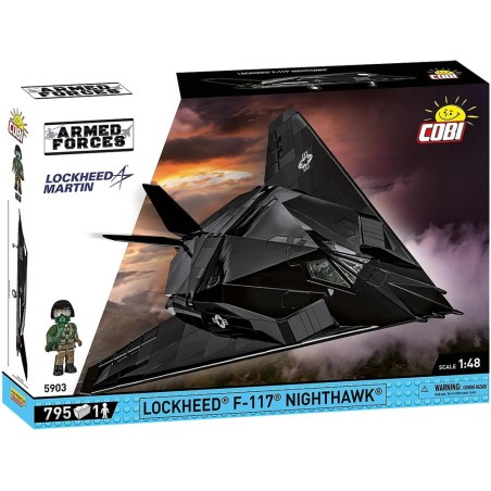 Cobi 5903 - Armed Force - Locheed F-117 Nighthawk 1:48