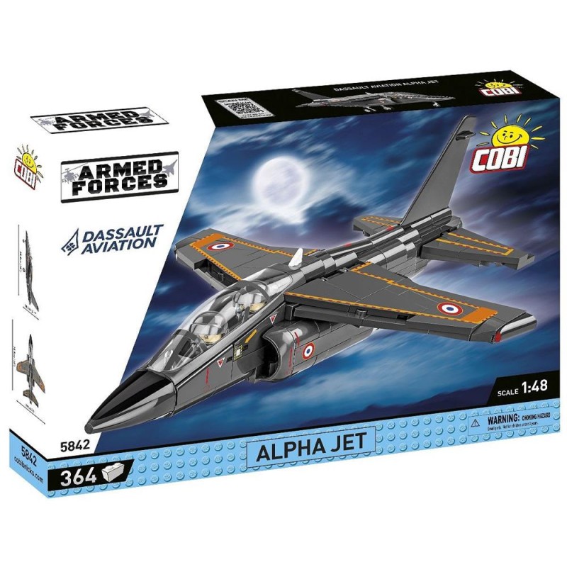 Cobi 5842 - Armed Force - Dassault Aviation - Alpha Jet 1:48