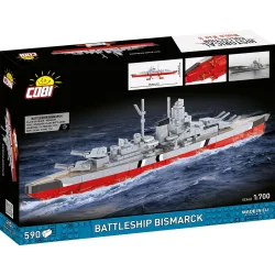 Cobi 4854 - Historical Collection - WW II - Battleship Bismarck 1:700