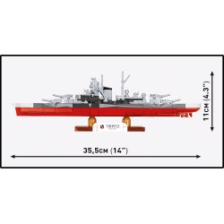 Cobi 4853 - Historical Collection - WW II - Battleship Tirpitz 1:700