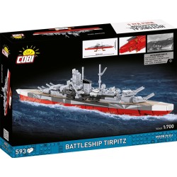 Cobi 4853 - Historical Collection - WW II - Battleship Tirpitz 1:700