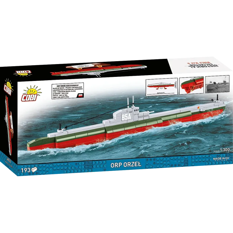 Cobi 4855 - Historical Collection - WW II - Orp Orzel 1:300