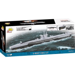 Cobi 4858 - Historical Collection - WW II - U-Boot VIIB U-47 1:300