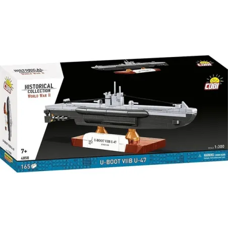Cobi 4858 - Historical Collection - WW II - U-Boot VIIB U-47 1:300