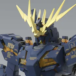 Bandai Model Kit MG Unicorn Gundam Banhee 02 - U.C.0096 Project UC 1:100