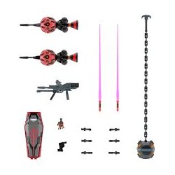 Bandai Model Kit HG GQuuujjjx Red Gundam gMs-a