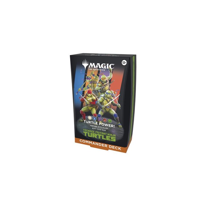 Wizards Of The Coast - Magic The Gathering - Teenage Mutant Ninja Turtles - Commander Decks - ENG