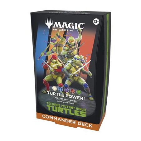 Wizards Of The Coast - Magic The Gathering - Teenage Mutant Ninja Turtles - Commander Decks - ENG