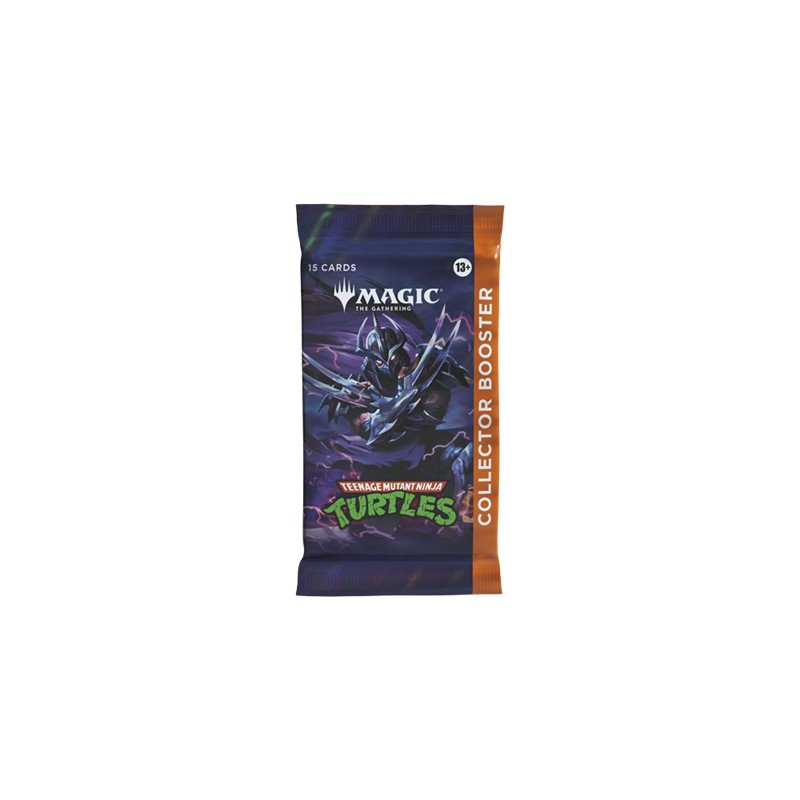 Wizards Of The Coast - Magic The Gathering - Teenage Mutant Ninja Turtles - Collector Booster (1 Pack) - ENG