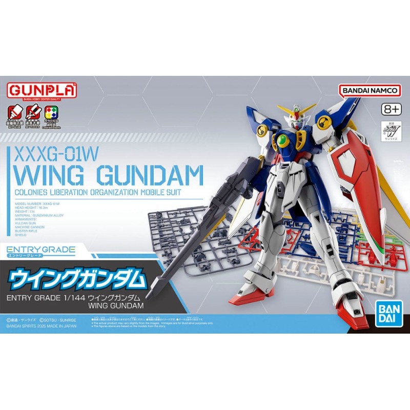 Bandai Model Kit - EG Wing Gundam XXXG-01W 1:144