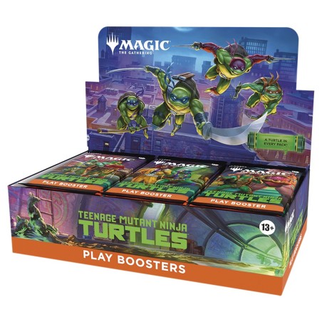 Wizards Of The Coast - Magic The Gathering - Teenage Mutant Ninja Turtles - Box Play Booster (30 Buste) - eng