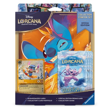 Ravensburger Tcg - Lorcana - Winterspell (4 Buste) - Set Introduttivo Da Collezione - ENG