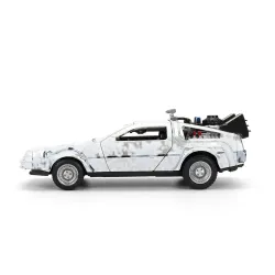 Jada - Ritorno al Futuro - Back To The Future - 40th Anniversary Frost Effect DeLorean Time Machine Die Cast 1:32