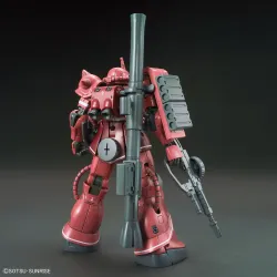 Bandai Model Kit - HG MS-06S Zaku II (Red Comet  Ver.)