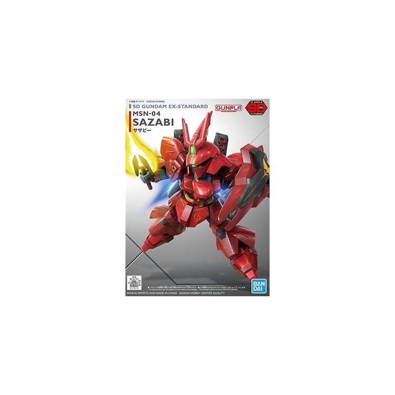 Bandai Model Kit - SD Gundam MSN-04 Sazabi