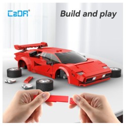 Cada - C51085W - Red Shadow Race Car RC 2.4GHz 1:20