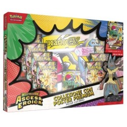 Pokemon - Megaevoluzione - Ascesa Eroica - Collezione Con Poster Premium Mega Lucario