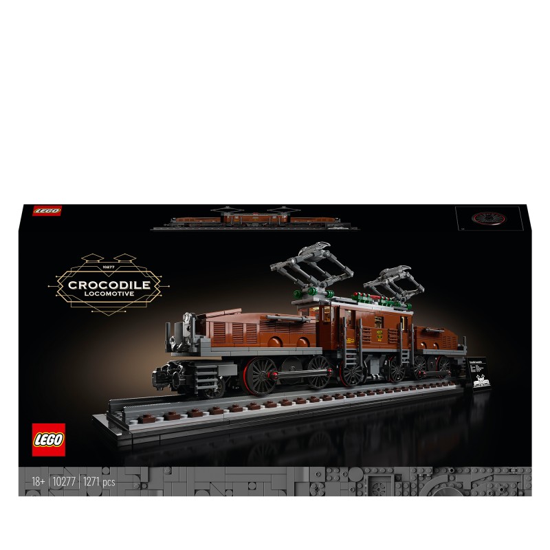LEGO  10277 Creator Expert Locomotiva Coccodrillo