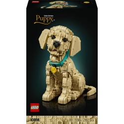 LEGO ICONS 11384 Cucciolo di Golden Retriever
