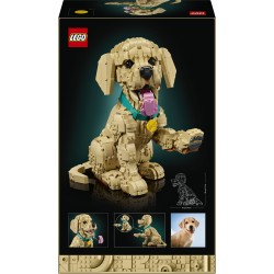 LEGO ICONS 11384 Cucciolo di Golden Retriever
