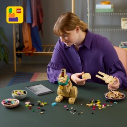 LEGO ICONS 11384 Cucciolo di Golden Retriever