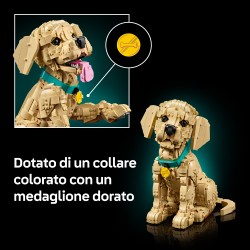 LEGO ICONS 11384 Cucciolo di Golden Retriever