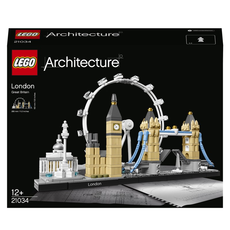 LEGO 21034 Architecture Londra - USATO CON SCATOLA ED ISTRUZIONI