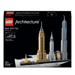 LEGO Architecture 21028 New York City - USATO CON SCATOLA ED ISTRUZIONI