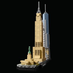 LEGO Architecture 21028 New York City - USATO CON SCATOLA ED ISTRUZIONI