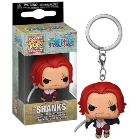 Pop Keychain - One Piece - Shanks