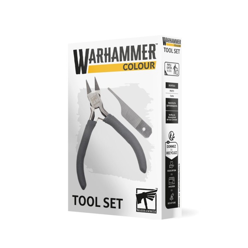 Games Workshop - Set Di Attrezzi Warhammer Colour