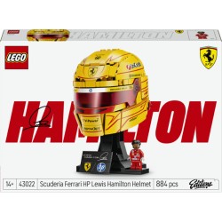 LEGO  43022 Casco di Lewis Hamilton Scuderia Ferrari HP