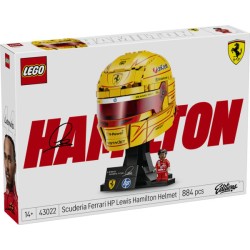 LEGO  43022 Casco di Lewis Hamilton Scuderia Ferrari HP