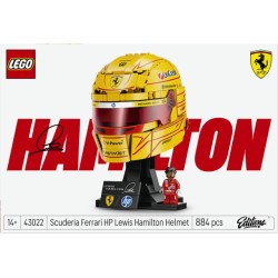 LEGO  43022 Casco di Lewis Hamilton Scuderia Ferrari HP