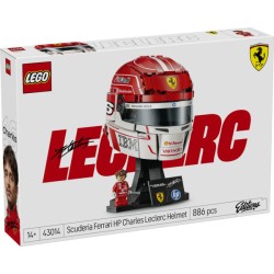 LEGO Edition 43014 Casco di Charles Leclerc Scuderia Ferrari HP  PREORDER - Uscita 1 Maggio