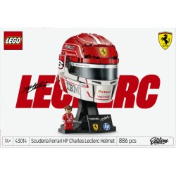 LEGO Edition 43014 Casco di Charles Leclerc Scuderia Ferrari HP  PREORDER - Uscita 1 Maggio