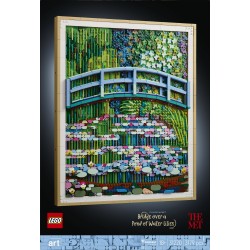 LEGO ART 31220 Claude Monet - Lo stagno delle ninfee