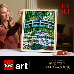 LEGO ART 31220 Claude Monet - Lo stagno delle ninfee