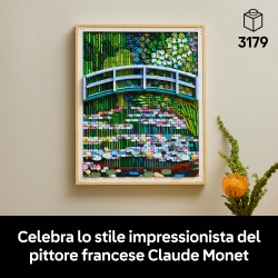LEGO ART 31220 Claude Monet - Lo stagno delle ninfee