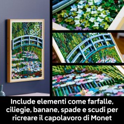 LEGO ART 31220 Claude Monet - Lo stagno delle ninfee