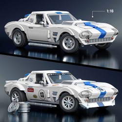 Mattel Brick Shop - Hotweels - Corvette Gran Sport