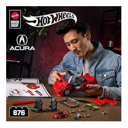 Mattel Brick Shop - Hotweels - '90 Acura NSX