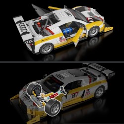 Mattel Brick Shop - Hotwheels -'15 Audi R8 LMS